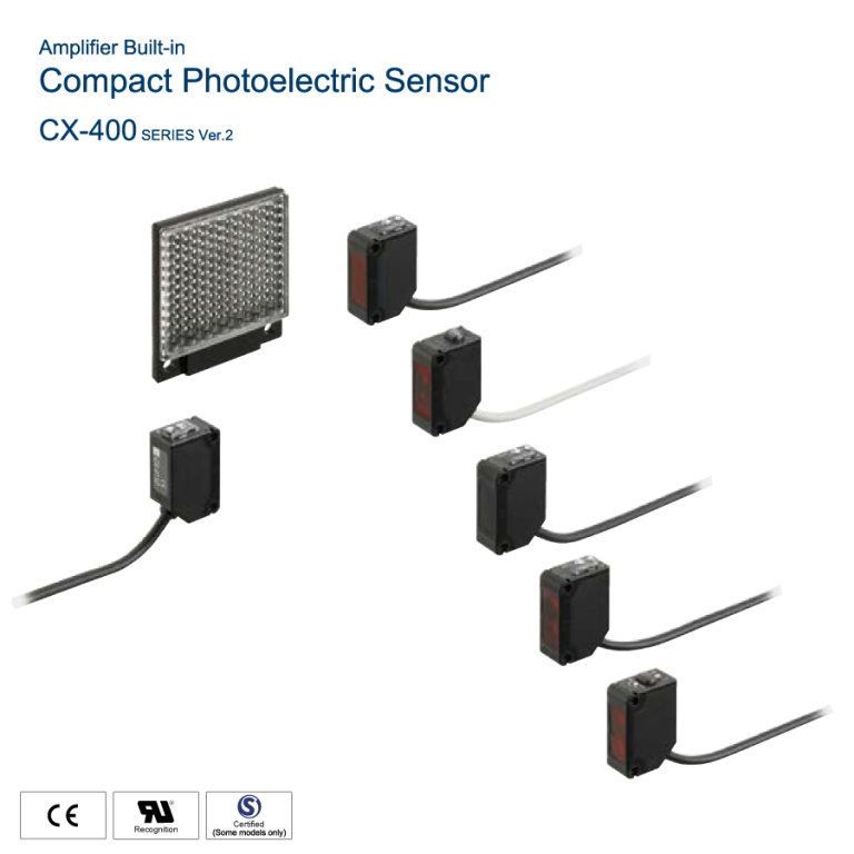 Compact Photoelectric Sensor CX400 Ver.2 ตัวแทนจำหน่าย ออกแบบและติดตั้ง