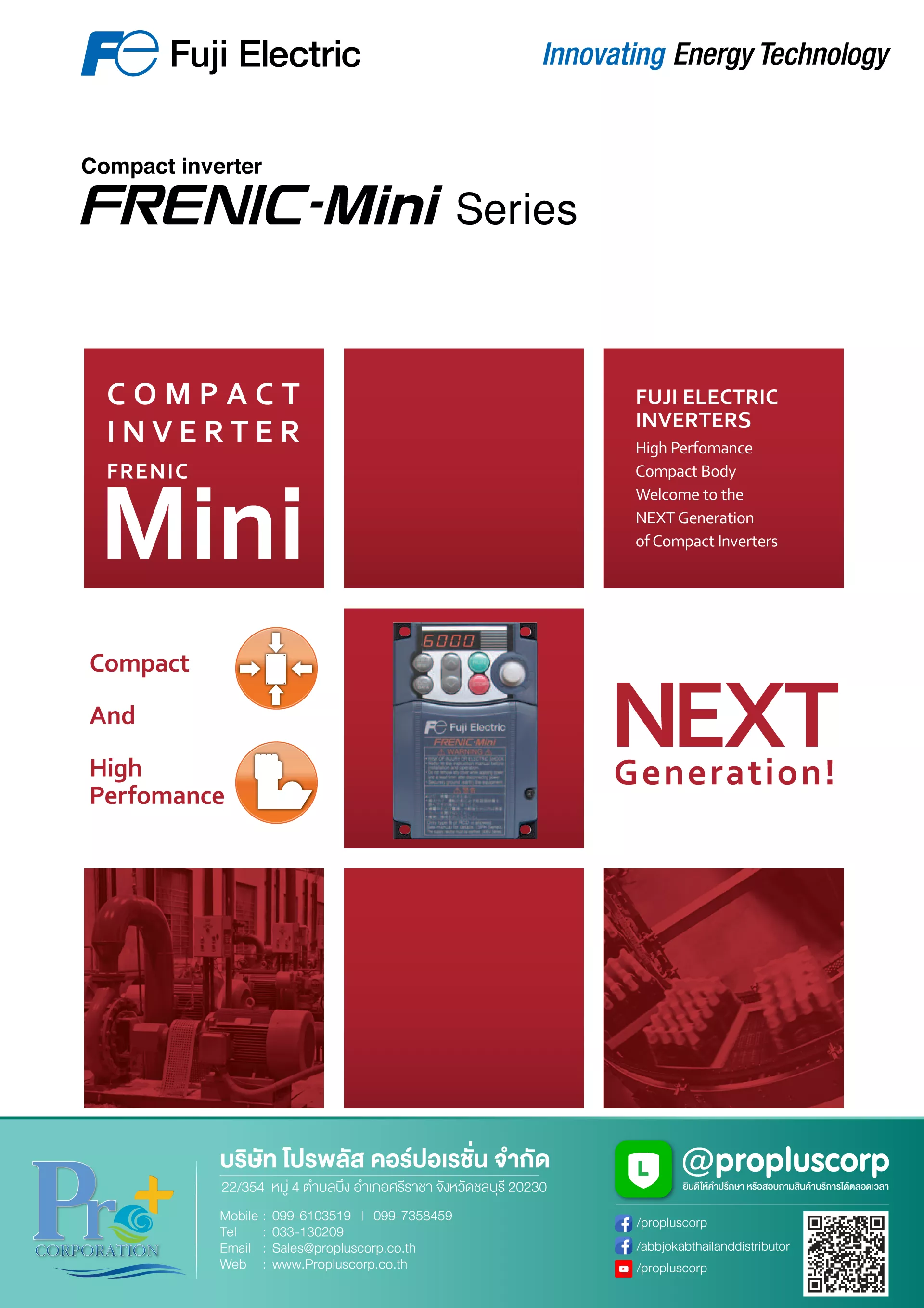 FRENIC Mini C2 Fuji Electric Catalog 2023