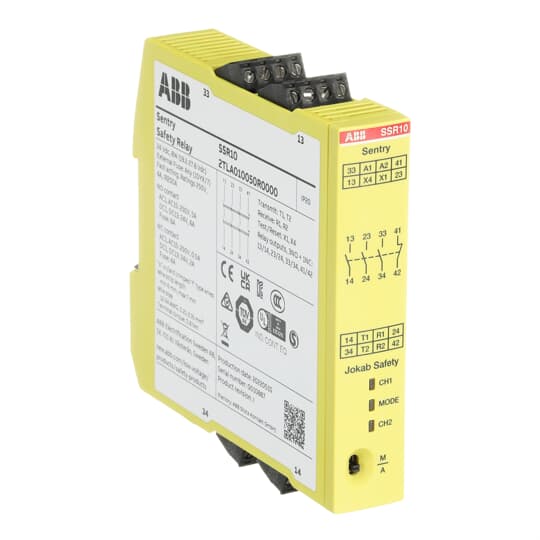 ABB Jokab SSR10 Safety Switch Safety Relay 24VDC 2TLA010050R0000 Pic1