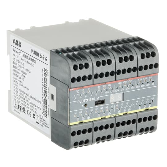 2TLA020070R1700 ABB Jokab Safety Pluto B46 v2 Programmable safety controller