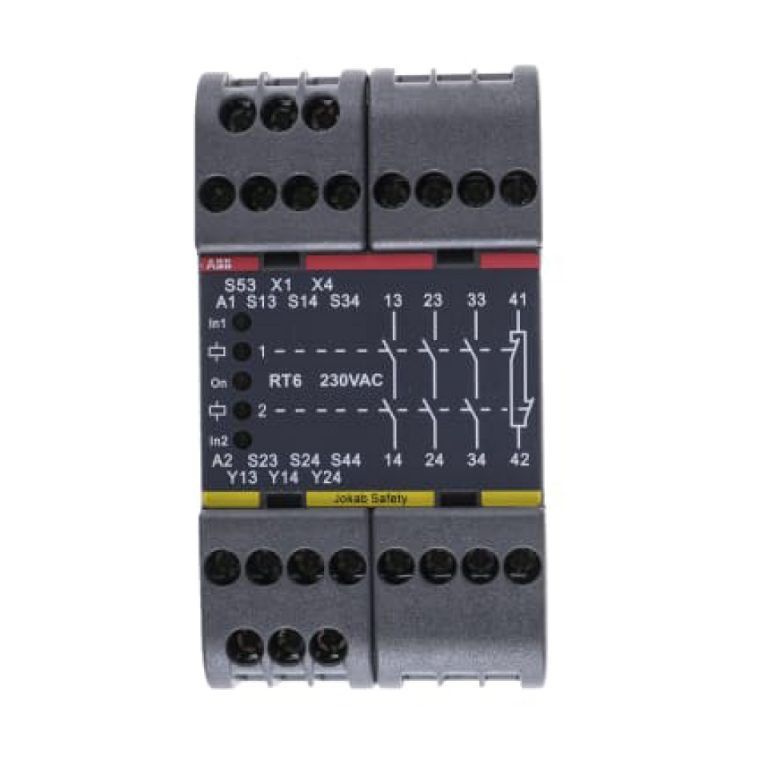 2TLA010026R0500 RT6 230AC Safety relay ABB Safety Relays ตัวแทน