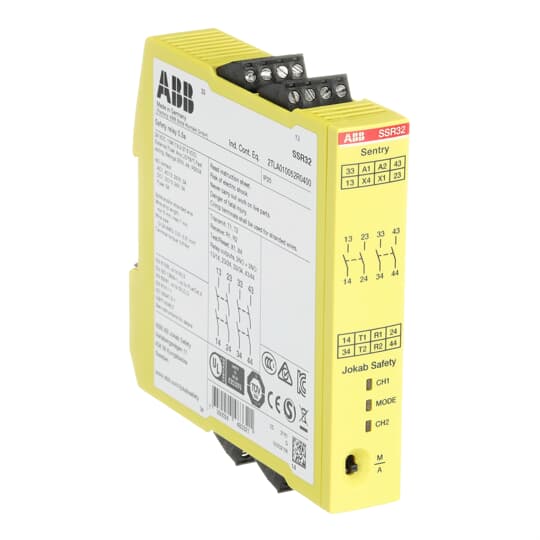 2TLA010052R0400 Sentry SSR32 Safety relay ABB Jokab Safety