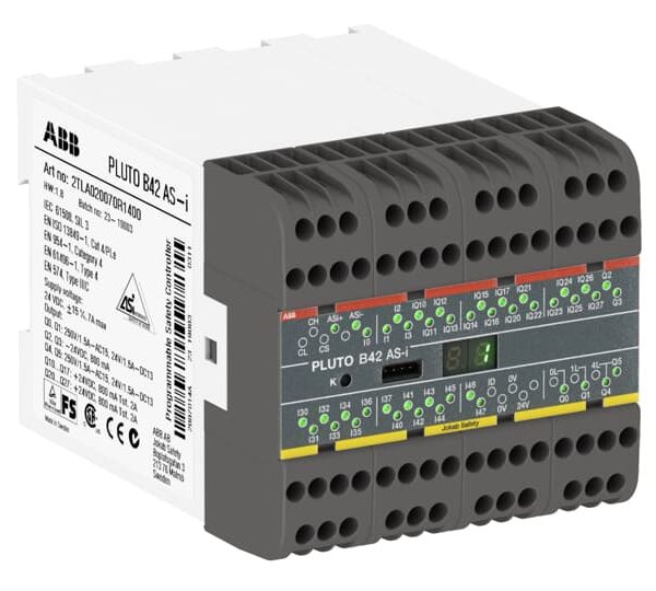 2TLA020070R1400 Pluto B42 AS-i Programmable safety controller ABB Safety Controllers