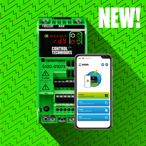 Nidec Control Techniques Inverter Commander S and Marshal