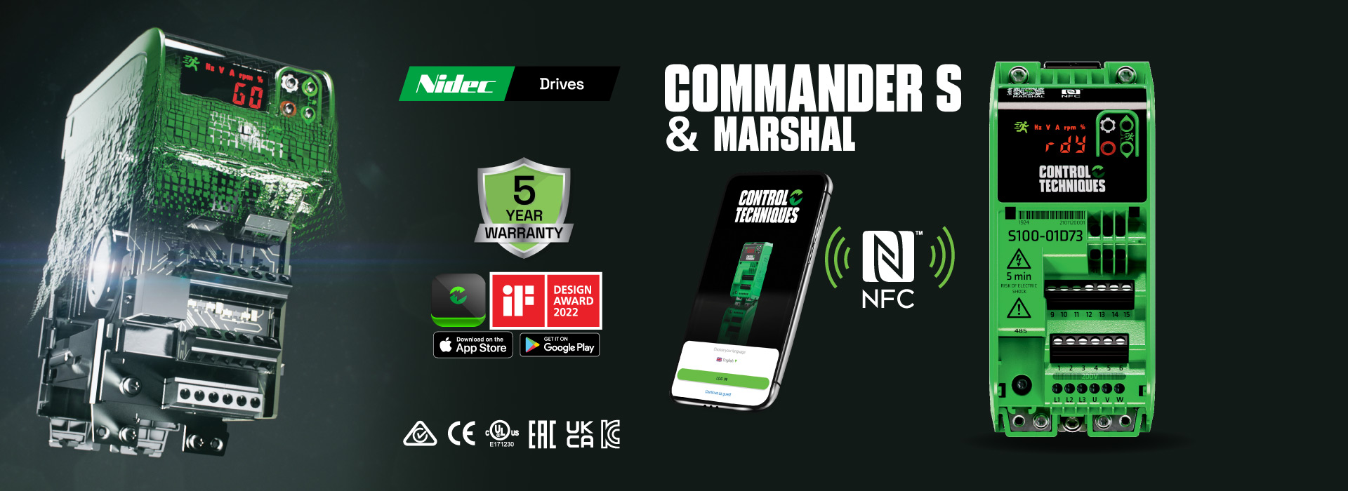 Nidec Control Techniques Authorized Distributor