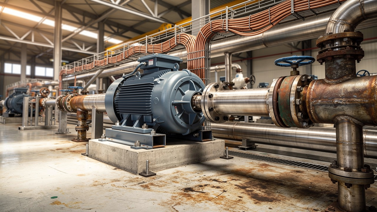 industrial motor pump system factory