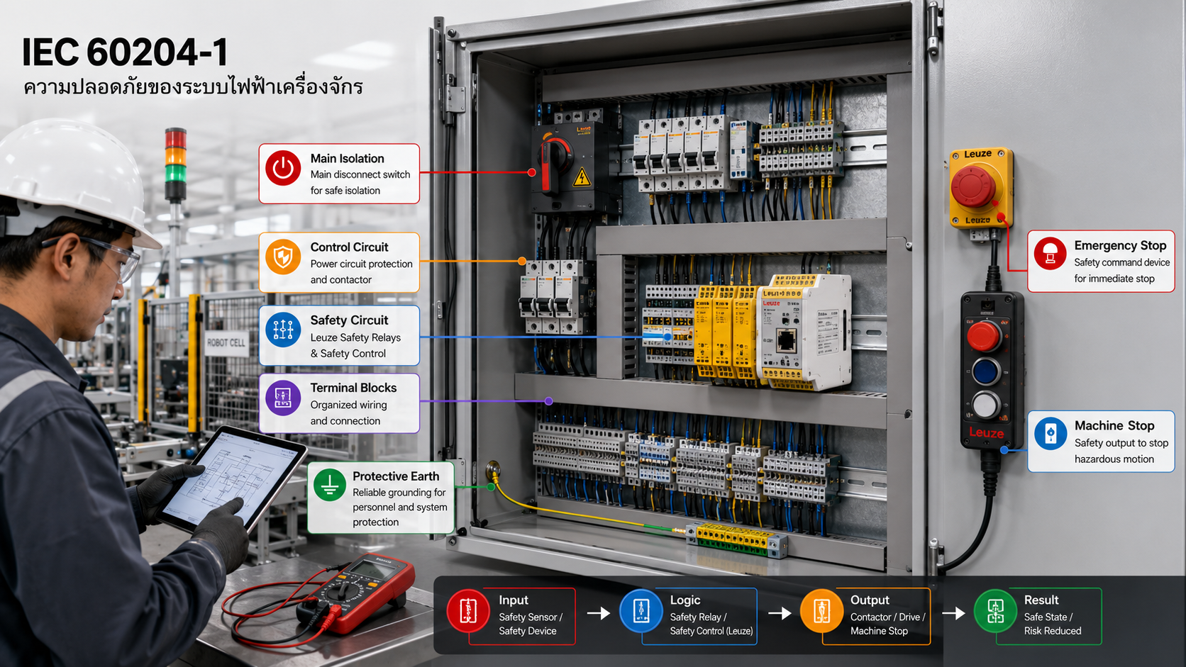 IEC 60204 1 Electrical and machinery safety