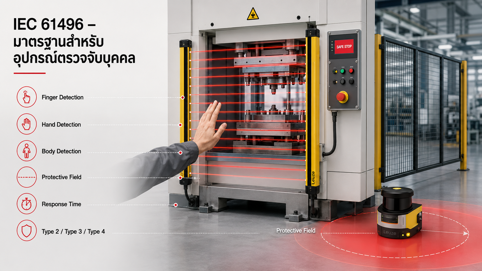IEC 61496 – Standard for person detection devices
