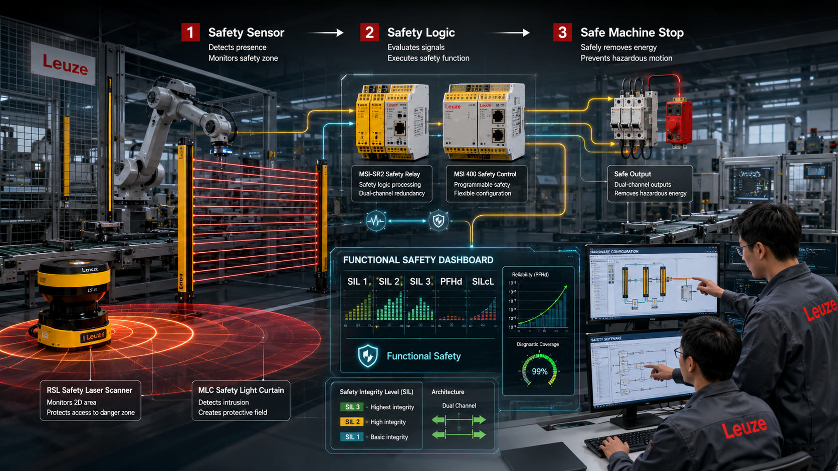 IEC 62061 and IEC 61508 – Functional Safety and SIL levels