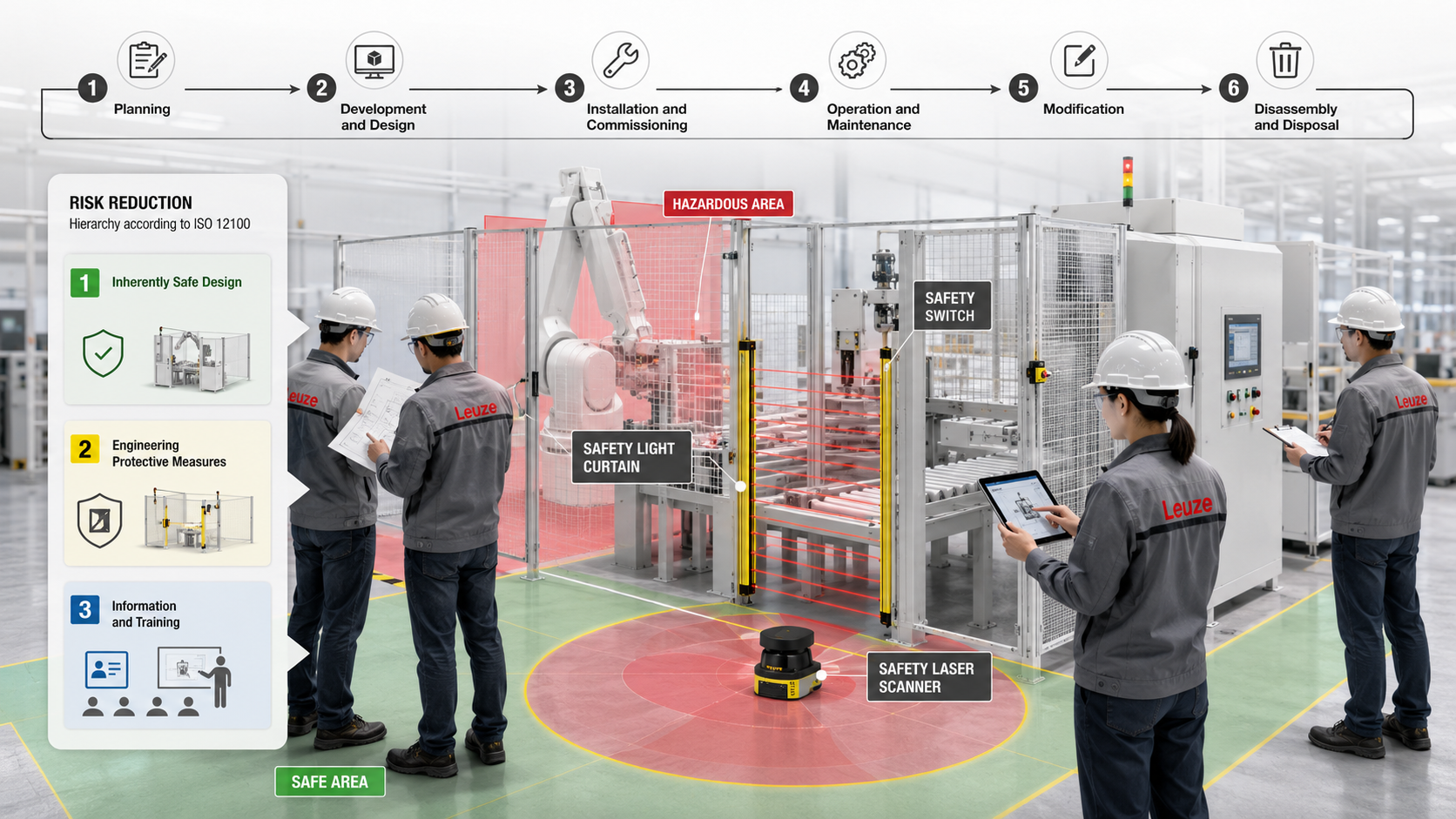 ISO 12100 – The starting point for machine safety