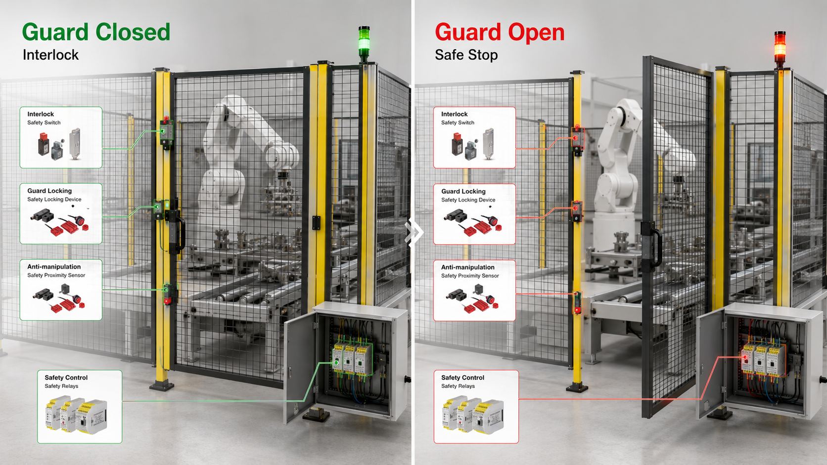 ISO 14119 and the safety of machine doors